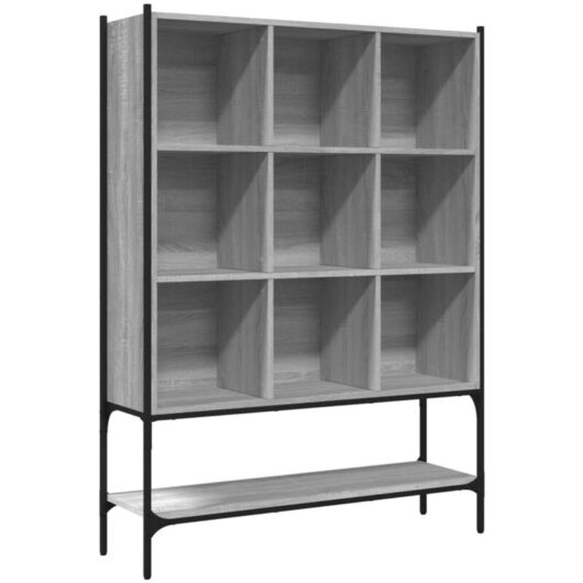 Bookcase Grey Sonoma 102x30x141.5 cm Engineered Wood vidaXL