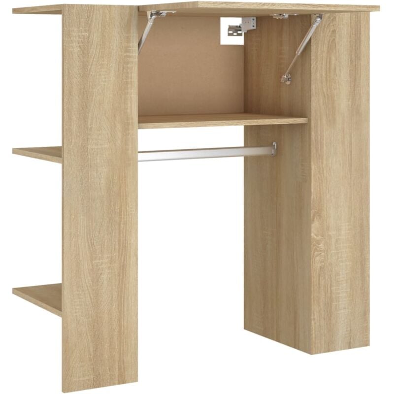 Hallway Cabinet Sonoma Oak 97.5x37x99 cm Engineered Wood Vidaxl