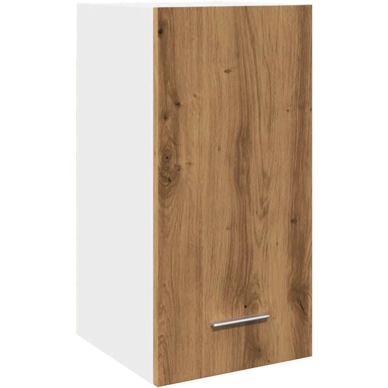Hanging Cabinet Artisan Oak 30x31x60 cm Engineered Wood Vidaxl