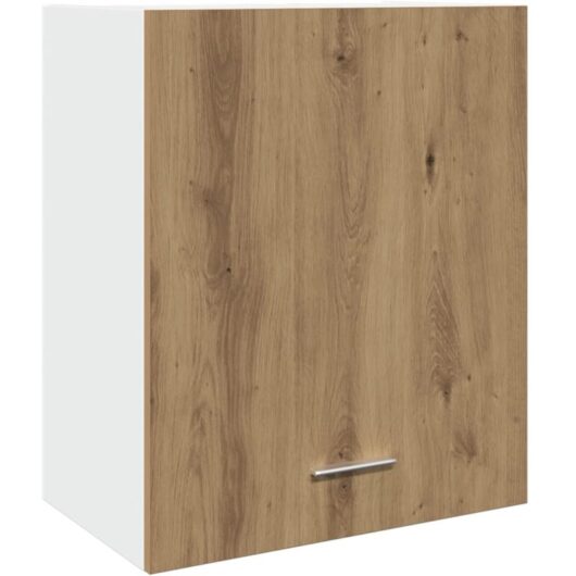 Hanging Cabinet Artisan Oak 50x31x60 cm Engineered Wood Vidaxl