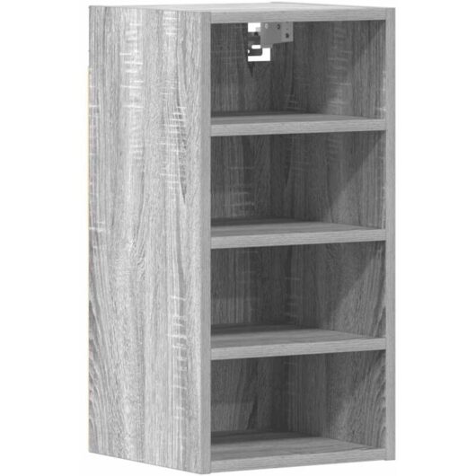 Hanging Cabinet Grey Sonoma 30x29.5x60 cm Engineered Wood Vidaxl