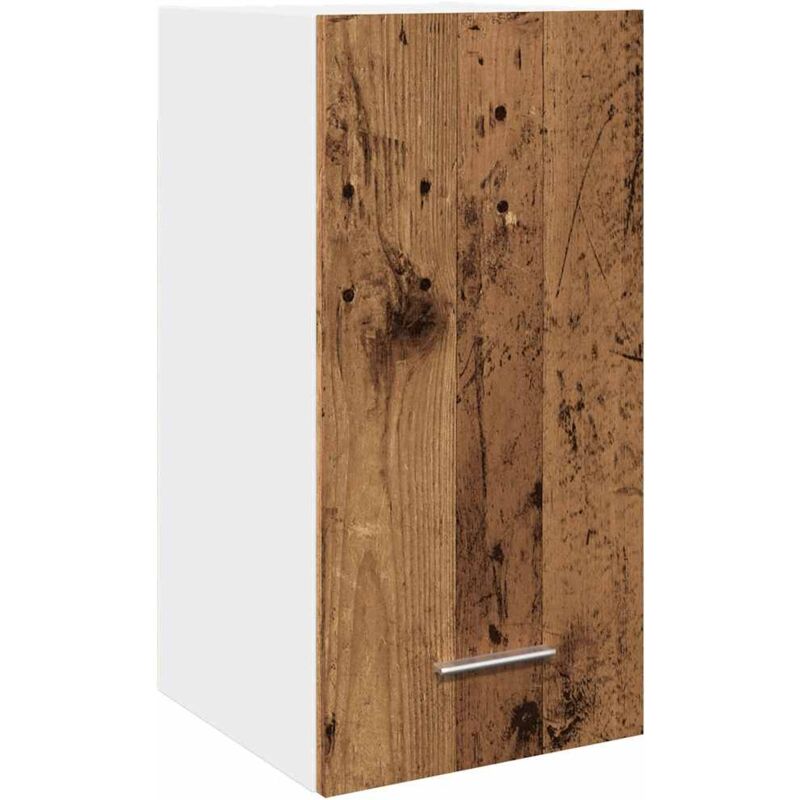 Hanging Cabinet Old Wood 30x31x60 cm Engineered Wood Vidaxl