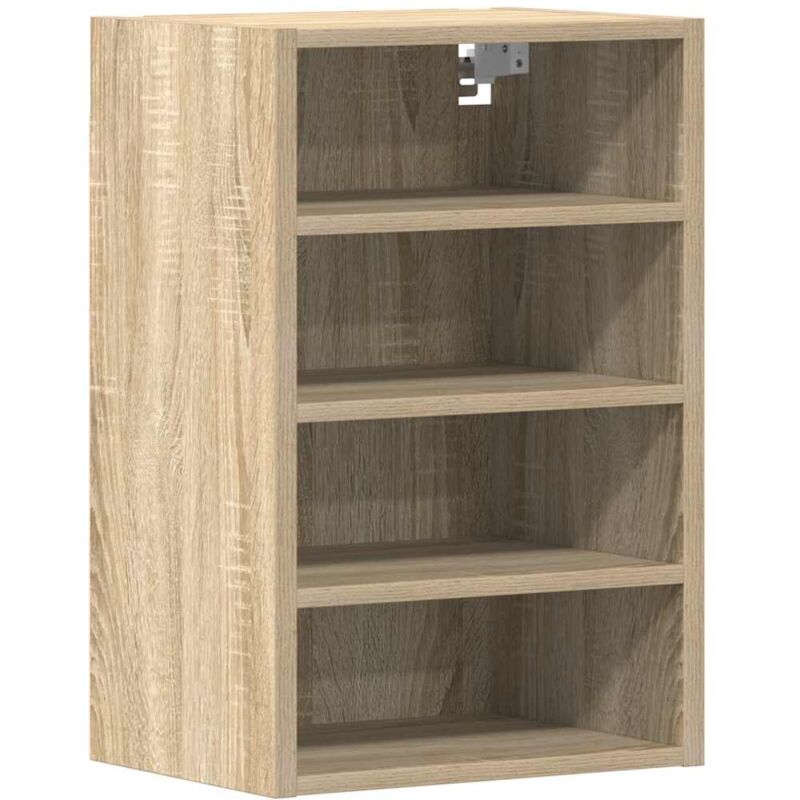 Hanging Cabinet Sonoma Oak 40x29.5x60 cm Engineered Wood Vidaxl