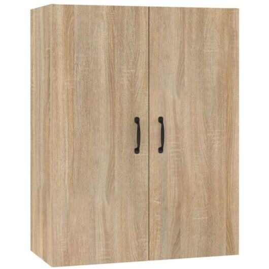 Hanging Cabinet Sonoma Oak 69,5x34x90 cm Engineered Wood vidaXL
