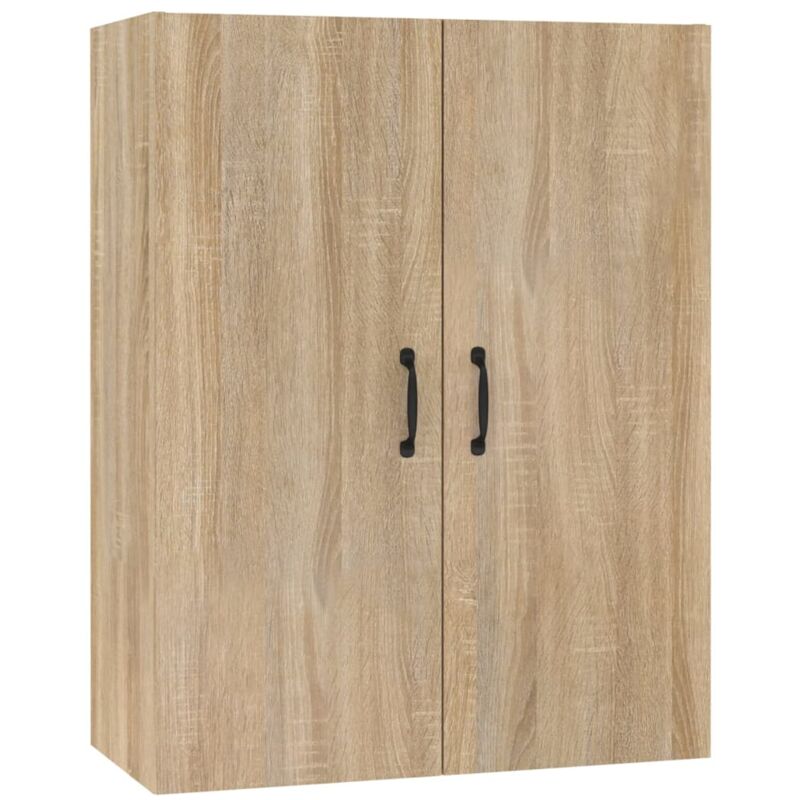 Hanging Cabinet Sonoma Oak 69,5x34x90 cm Engineered Wood vidaXL