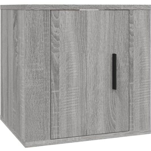 Jinlefu - Wall Mounted tv Cabinet Grey Sonoma 40x34,5x40 cm vidaXL