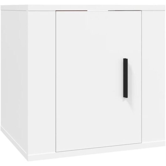 Jinlefu - Wall Mounted tv Cabinet White 40x34,5x40 cm vidaXL