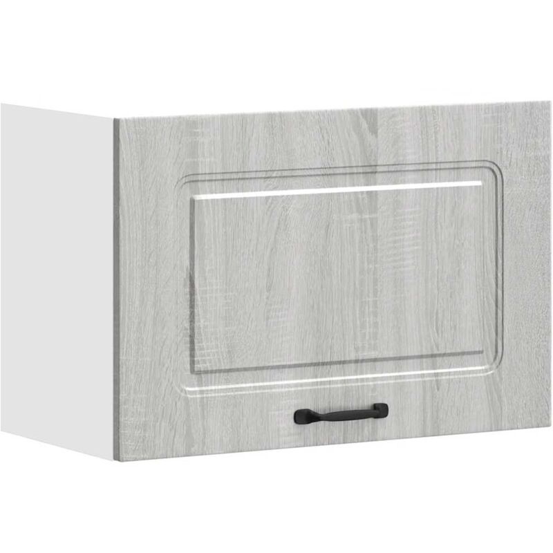 Kitchen Wall Cabinet Kalmar Grey Sonoma Engineered Wood Vidaxl
