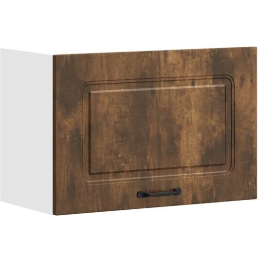 Kitchen Wall Cabinet Kalmar Smoked Oak Engineered Wood Vidaxl
