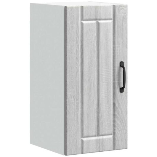 Kitchen Wall Cabinet Lucca Grey Sonoma Engineered Wood Vidaxl