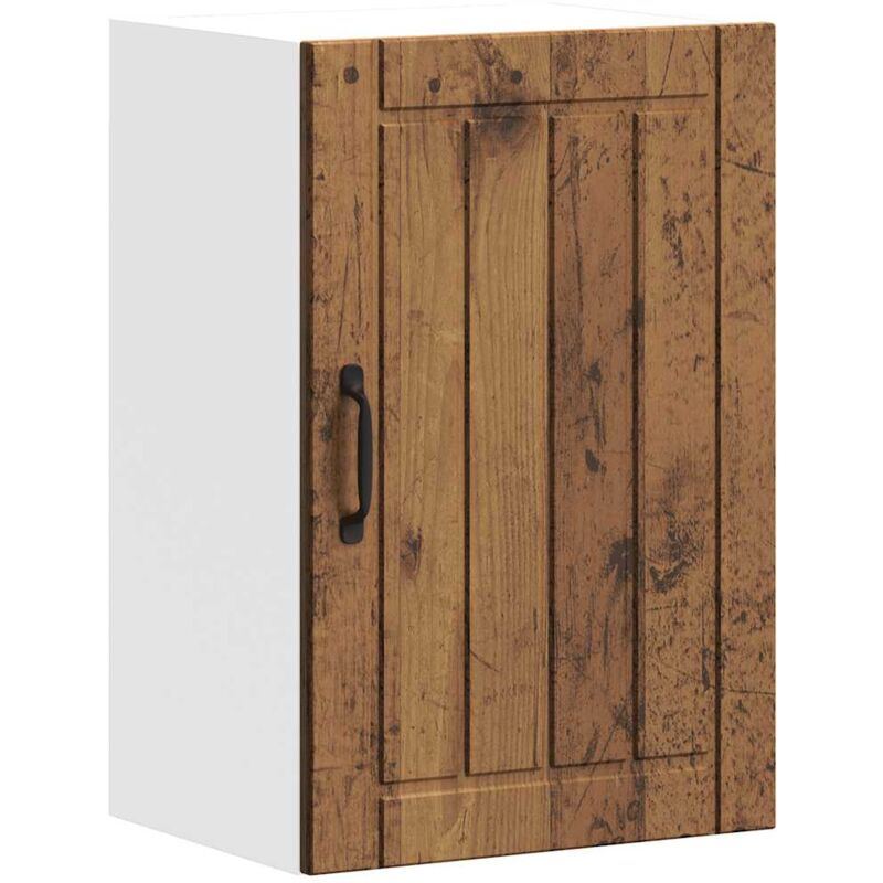 Kitchen Wall Cabinet Lucca Old Wood Engineered Wood vidaXL