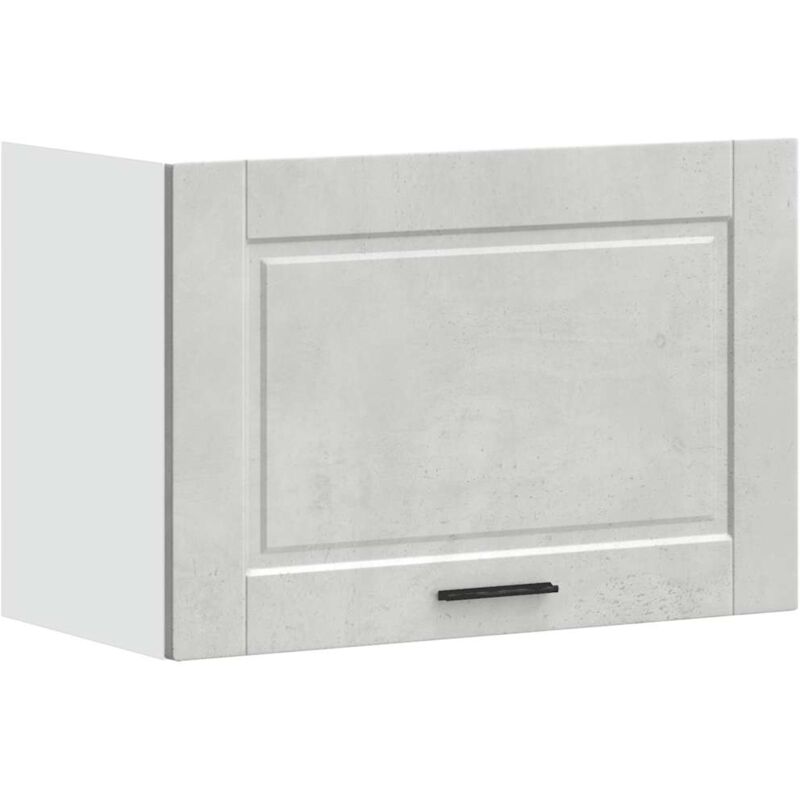 Kitchen Wall Cabinet Porto Concrete Grey Engineered Wood Vidaxl