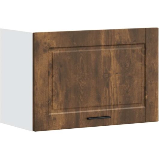 Kitchen Wall Cabinet Porto Smoked Oak Engineered Wood vidaXL