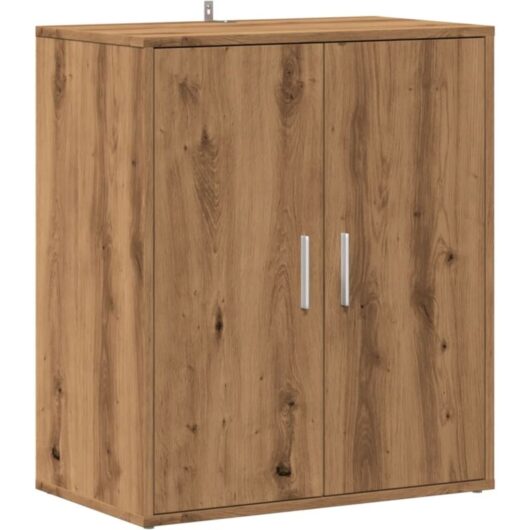 Shoe Cabinet Artisan Oak 60x35x70 cm Engineered Wood vidaXL