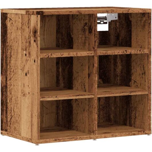 Shoe Cabinet Old Wood 52x30x50 cm Vidaxl