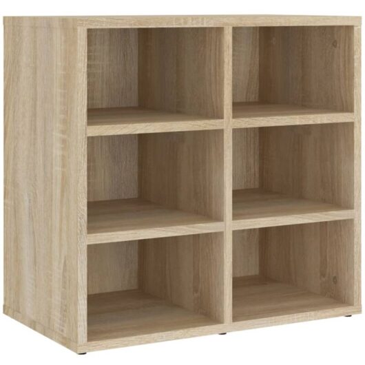 Shoe Cabinet Sonoma Oak 52.5x30x50 cm Vidaxl
