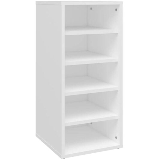 Shoe Cabinet White 31.5x35x70 cm Engineered Wood Vidaxl