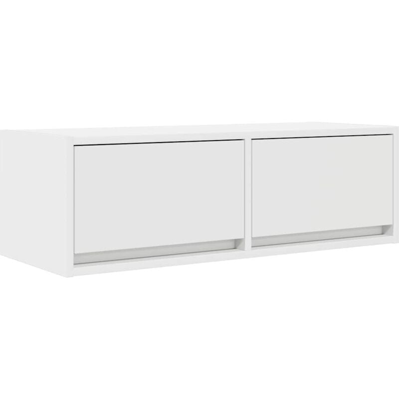 TV Cabinet White 80x31x25.5 cm Engineered Wood vidaXL
