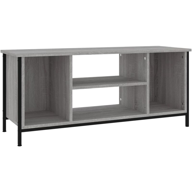 Tv Cabinet Grey Sonoma 102x35x45 cm Engineered Wood Vidaxl