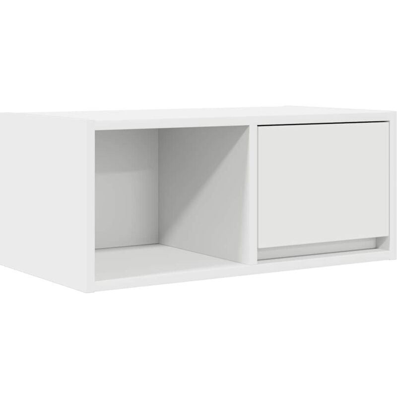 Tv Cabinet White 60x31x25.5 cm Engineered Wood Vidaxl