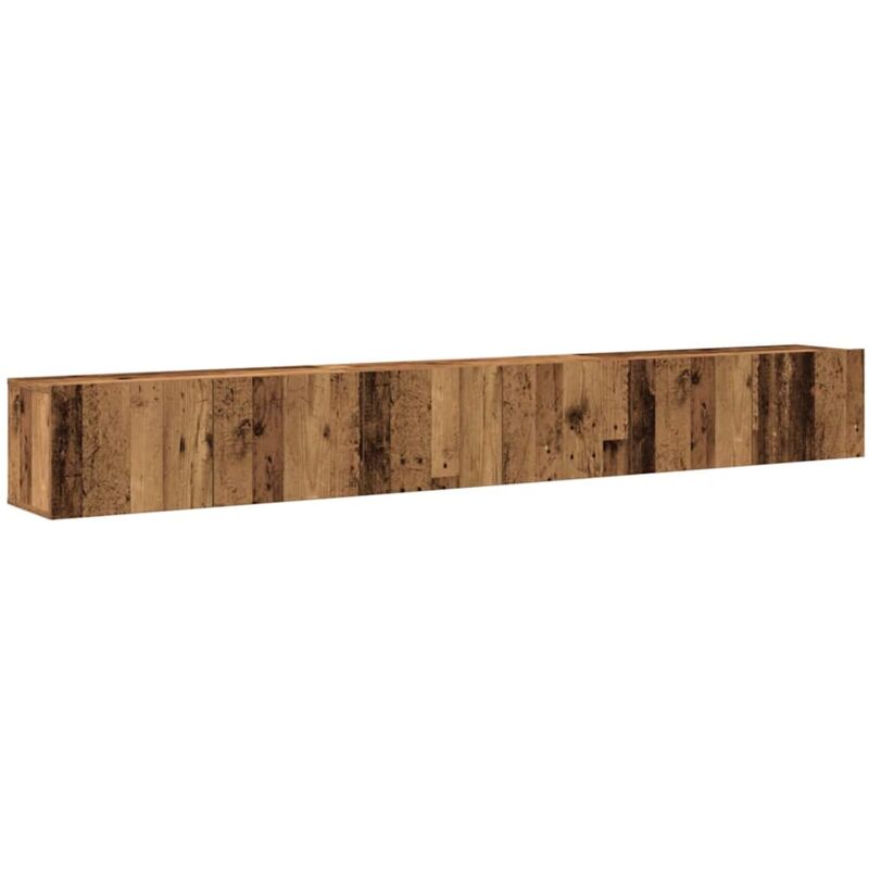 Vidaxl - 3 Piece tv Cabinet Set Wall-mounted Old Wood Engineered Wood