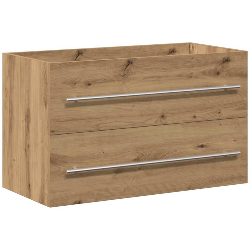 Vidaxl - Bathroom Sink Cabinet Artisan Oak 80x38.5x48 cm Engineered Wood
