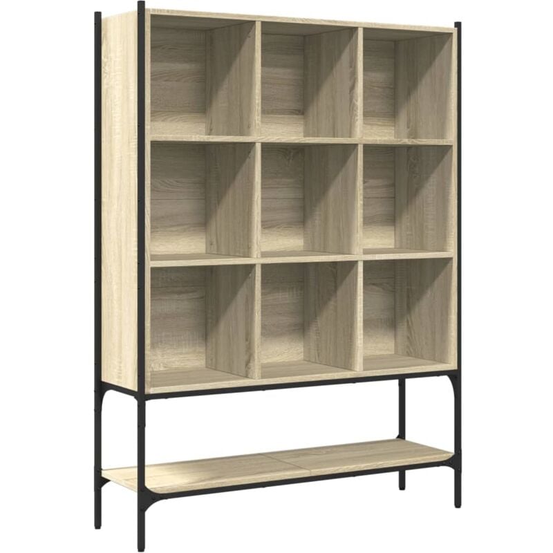Vidaxl - Bookcase Sonoma Oak 102x30x141.5 cm Engineered Wood