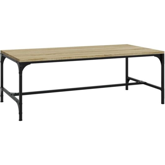 Vidaxl - Coffee Table Sonoma Oak 100x50x35 cm Engineered Wood