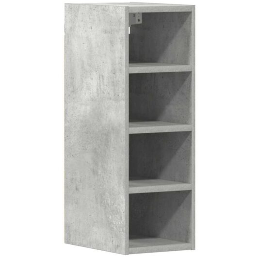 Vidaxl - Hanging Cabinet Concrete Grey 20x29.5x60 cm Engineered Wood