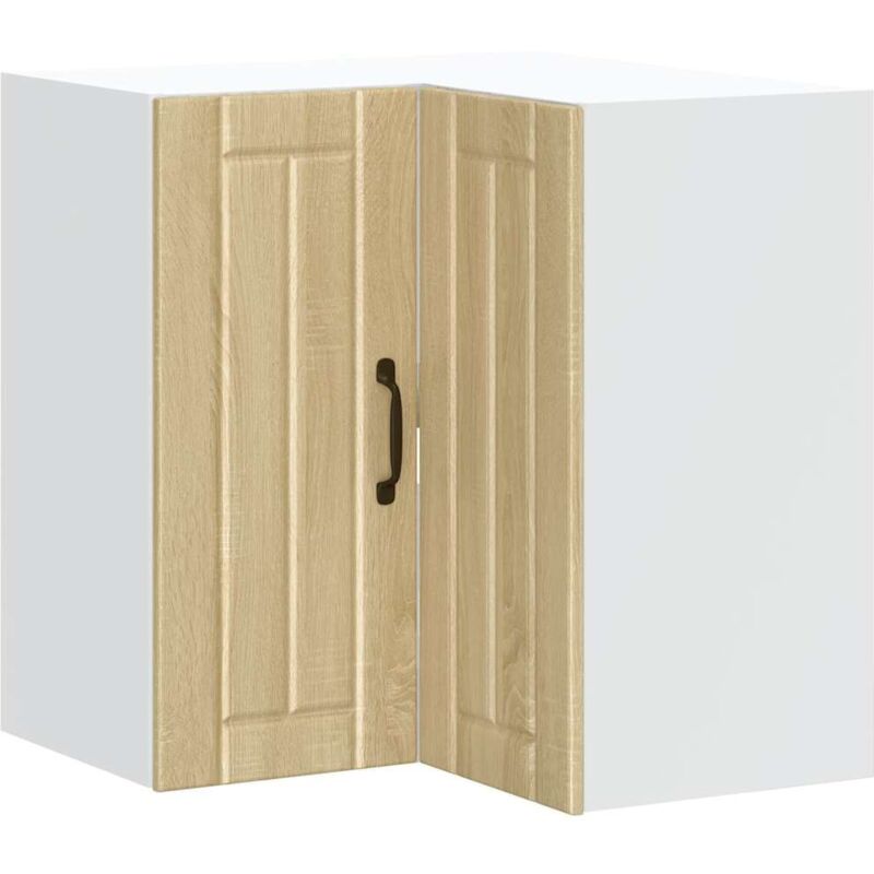 Vidaxl - Kitchen Wall Corner Cabinet Lucca Sonoma Oak Engineered Wood