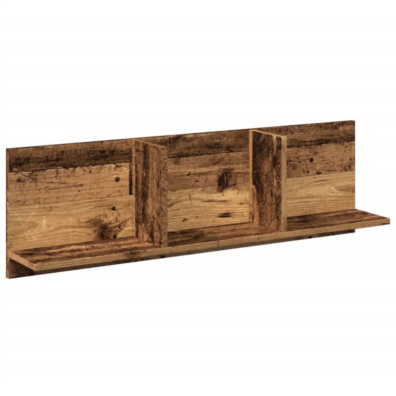 Vidaxl - Wall Cabinet 100x16.5x30 cm Old Wood Engineered Wood