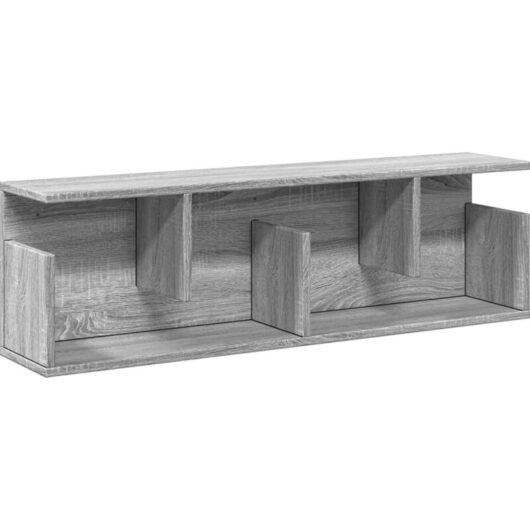 Vidaxl - Wall Cabinet 100x20x30 cm Grey Sonoma Engineered Wood