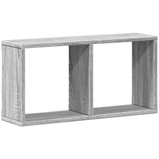 Vidaxl - Wall Cabinet 60x16x30 cm Grey Sonoma Engineered Wood