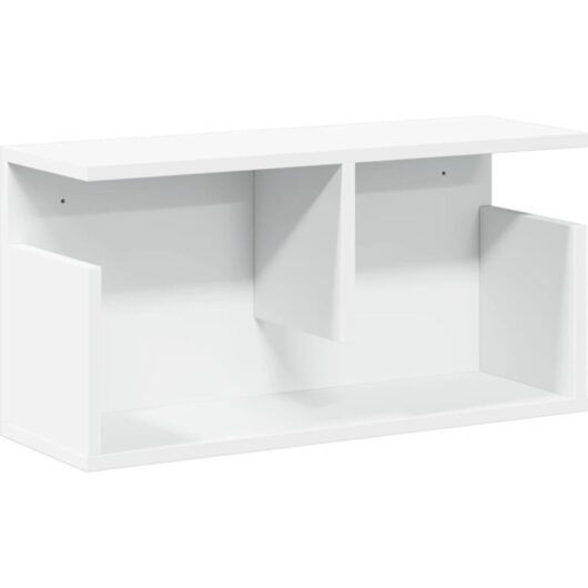 Vidaxl - Wall Cabinet 60x20x30 cm White Engineered Wood