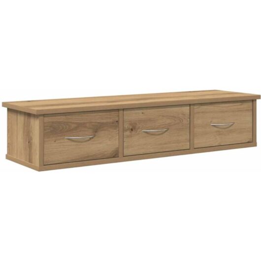 Vidaxl - Wall Cabinet Artisian Oak 88x26x18.5 cm Engineered Wood