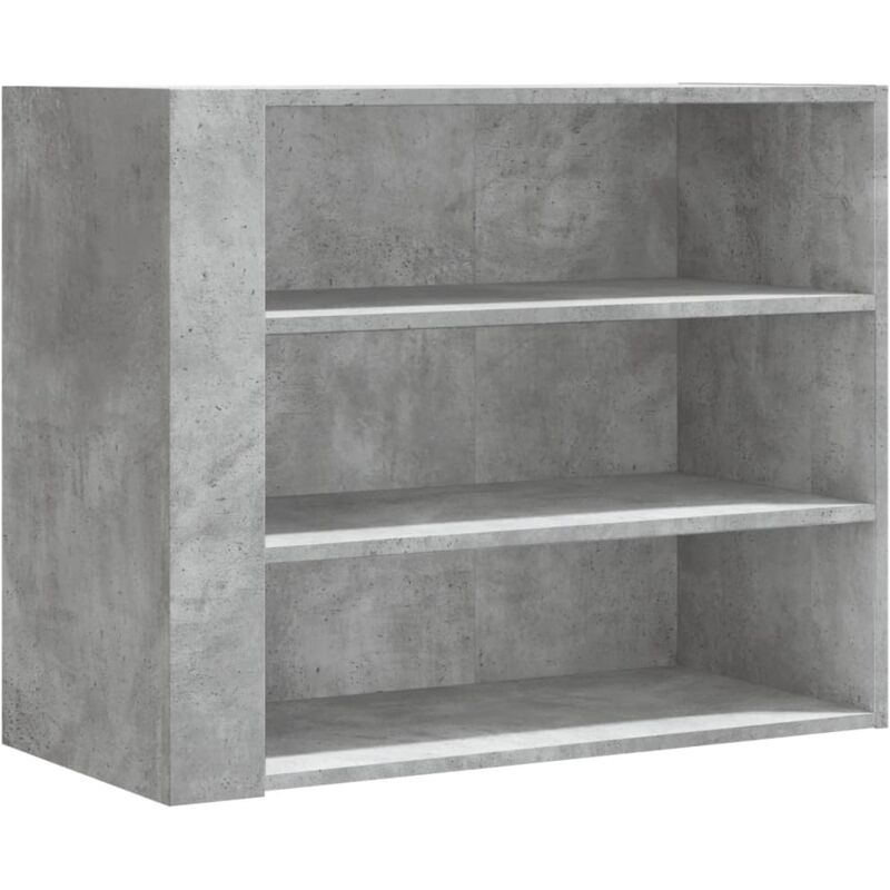 Vidaxl - Wall Cabinet Concrete Grey 75x35x60 cm Engineered Wood