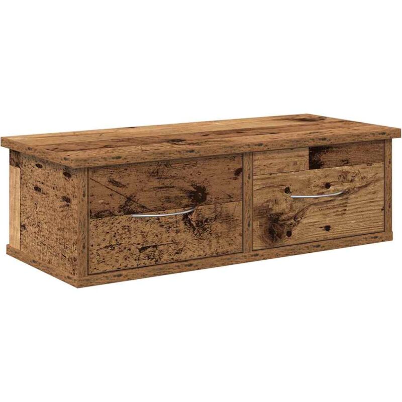 Vidaxl - Wall Cabinet Old Wood 60x26x18.5 cm Engineered Wood
