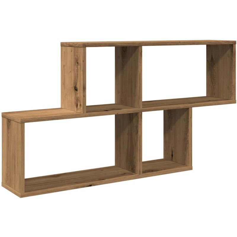 Vidaxl - Wall Shelf Artisan Oak 100x18x53 cm Engineered Wood