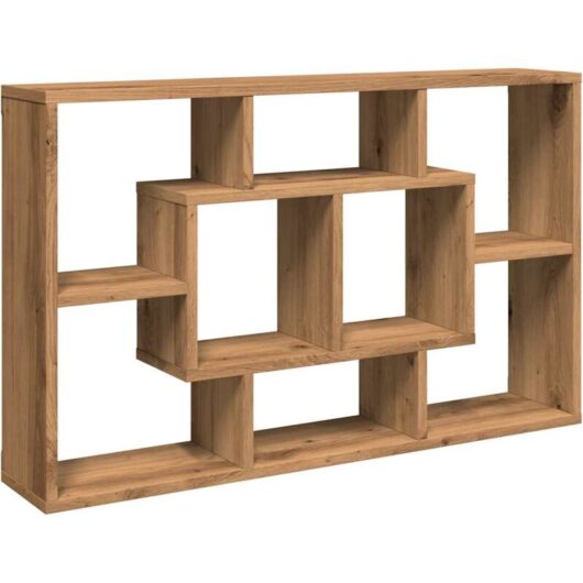 Vidaxl - Wall Shelf Artisan Oak 85x16x52.5 cm Engineered Wood