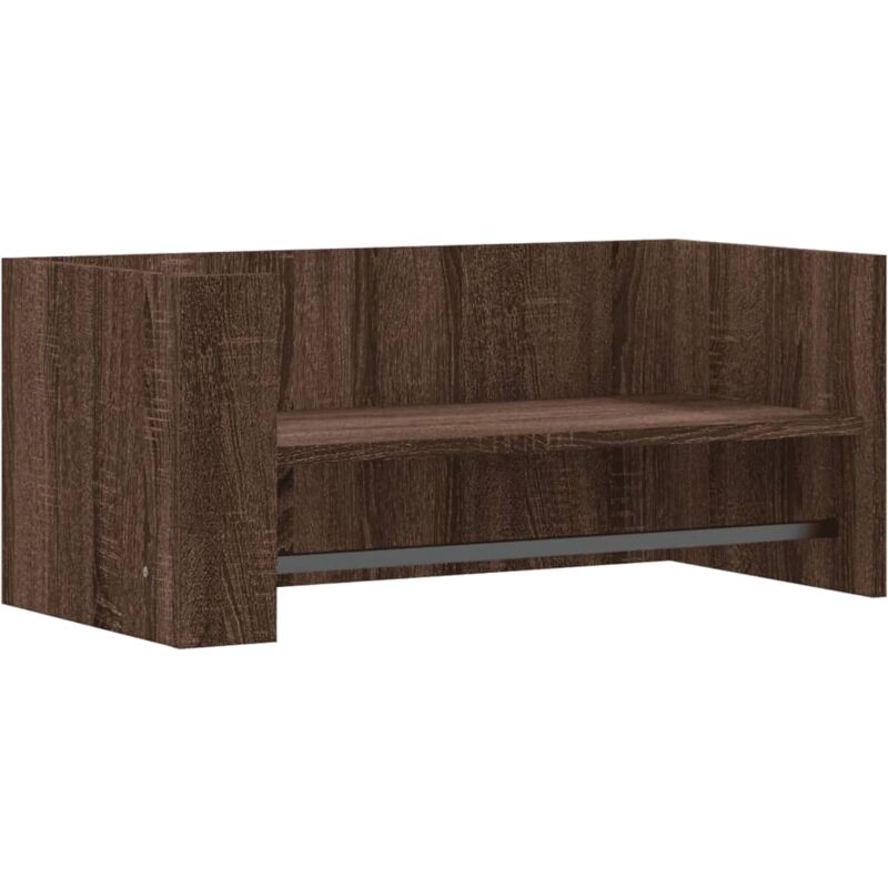 Vidaxl - Wall Shelf Brown Oak 70.5x35x30.5 cm Engineered Wood