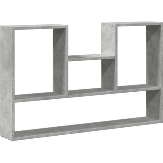 Vidaxl - Wall Shelf Concrete Grey 99x15x60 cm Engineered Wood