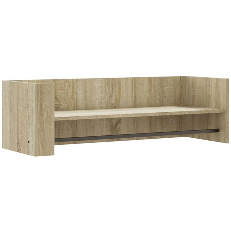 Vidaxl - Wall Shelf Sonoma Oak 100x35x30.5 cm Engineered Wood