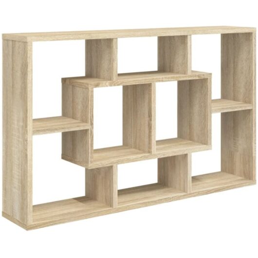 Vidaxl - Wall Shelf Sonoma Oak 85x16x52.5 cm Engineered Wood