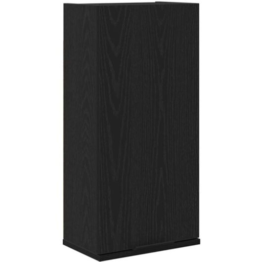 Vidaxl - Wall-mounted Cabinet Black Oak 32x20x67 cm Engineered Wood