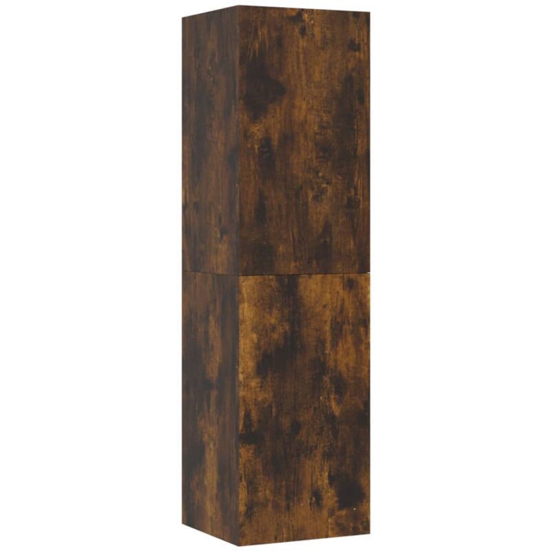 Vidaxl - Wall-mounted tv Cabinet Smoked Oak 30.5x30x110 cm