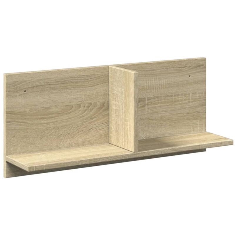 Wall Cabinet 70x16.5x30 cm Sonoma Oak Engineered Wood vidaXL