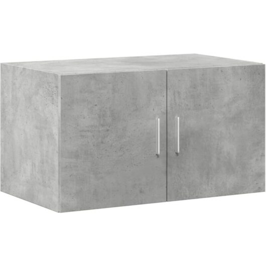 Wall Cabinet Concrete Grey 70x42.5x40 cm Engineered Wood Vidaxl