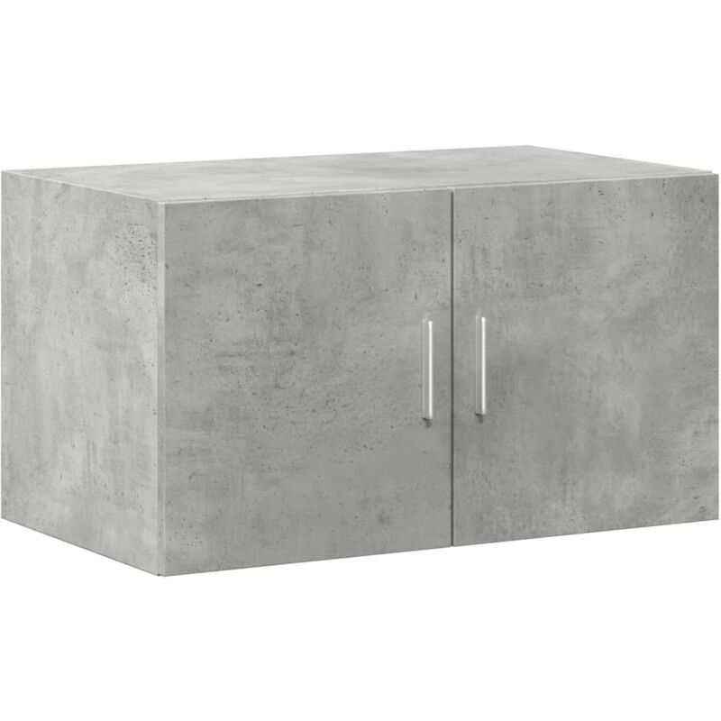 Wall Cabinet Concrete Grey 70x42.5x40 cm Engineered Wood Vidaxl