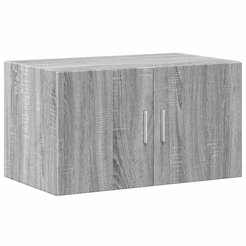Wall Cabinet Grey Sonoma 70x42.5x40 cm Engineered Wood Vidaxl