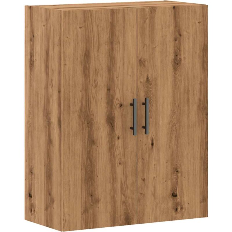 Wall Mounted Cabinet Artisan Oak 69.5x34x90 cm Vidaxl